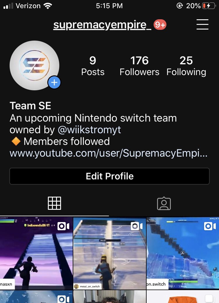 yoSupremacy's tweet image. We have been pretty inactive. Just recruited a full team and now have content on Instagram. Nintendo switch fortnite