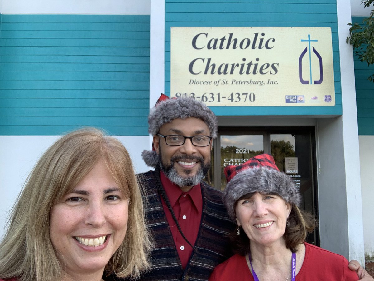 TeresaDOSP's tweet photo. Visited @CCharitiesDOSP in Tampa today where they transition families from homelessness to self sufficiency. Wonderful people and wonderful ministry! #CourageouslyLiving https://t.co/VFyyQBdjWv