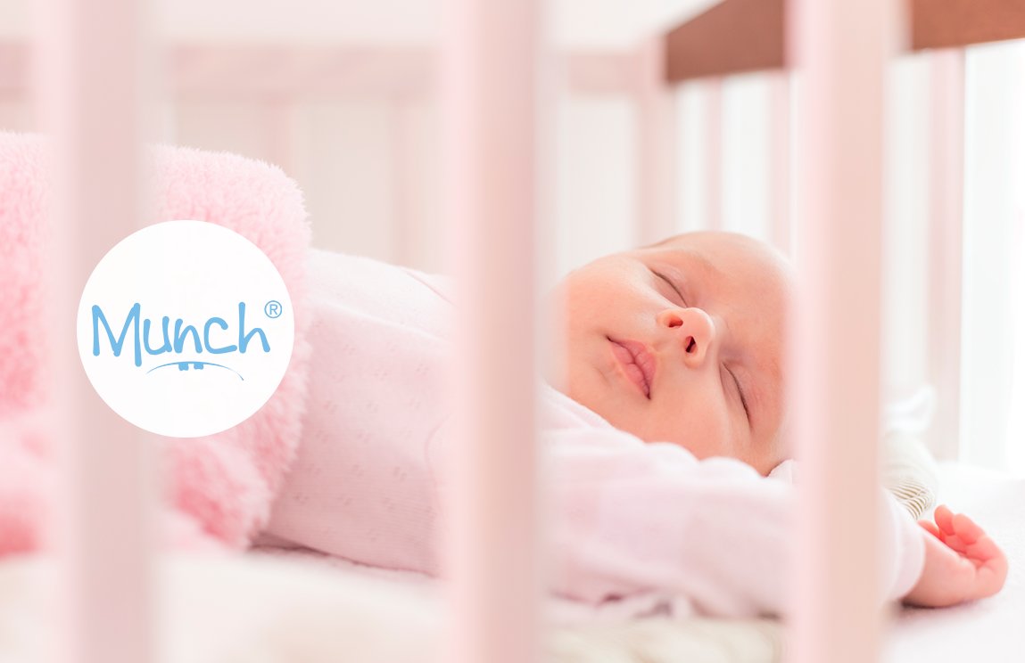 munch flexi cot teething rail