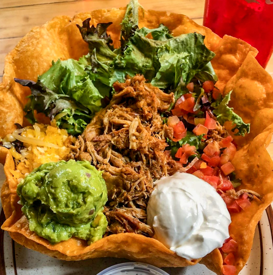 That moment you realize you can eat the actual bowl... 💯
📷@girl_fieri_denver
#cherrycricket #tacosaladisbae