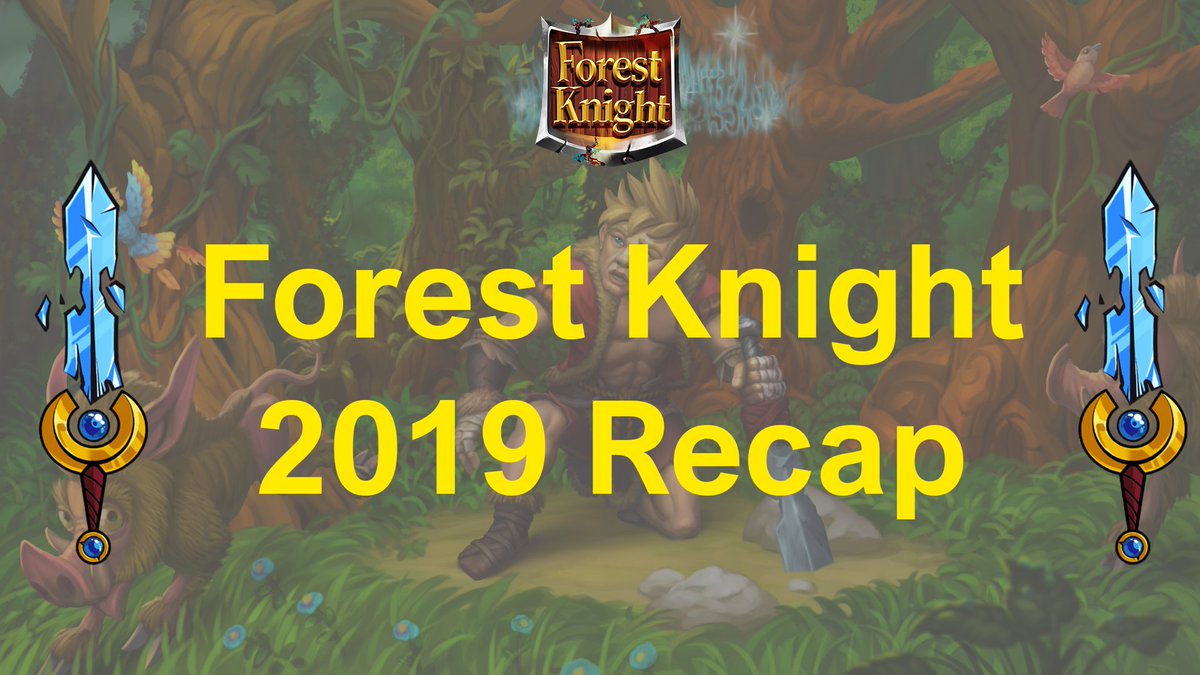 ForestKnight_io's tweet photo. 2019 was a great year for #ForestKnight and all Knights of Chronville. However, this was just the start!

 Let's have a look back what we could accomplish and sneak peek to the plans for 2020 🧐

https://t.co/7MR8GplJsL

#startup #gamedev #dapps https://t.co/pxSluygJFb