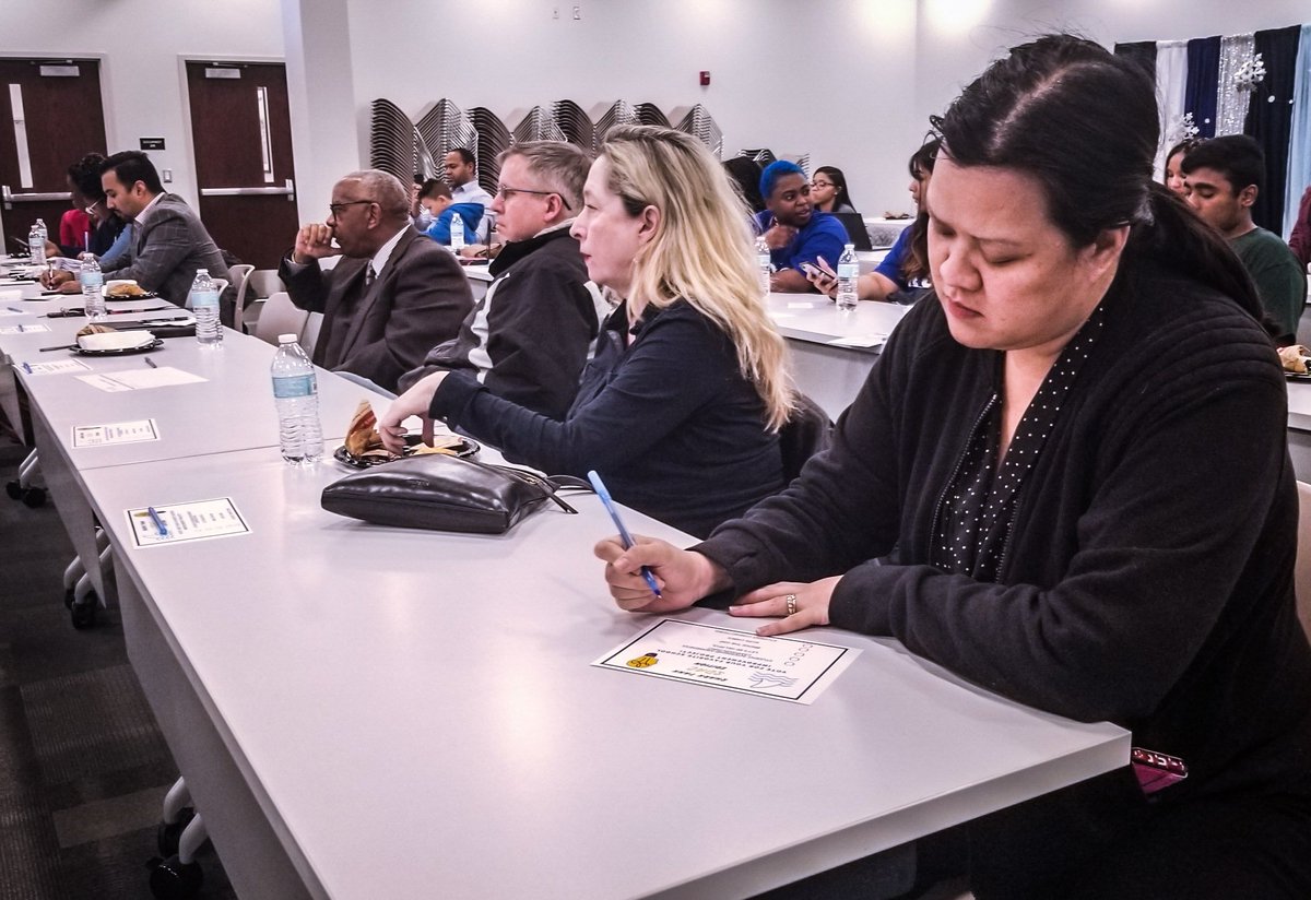 kcpublicschools's tweet photo. High school scholars from across our community are participating in a "Shark Tank"-style event tonight at our central office to pitch solutions they've developed to systemic challenges. This is what hope looks like. #ourtimekcps https://t.co/fxwkQ9y9re