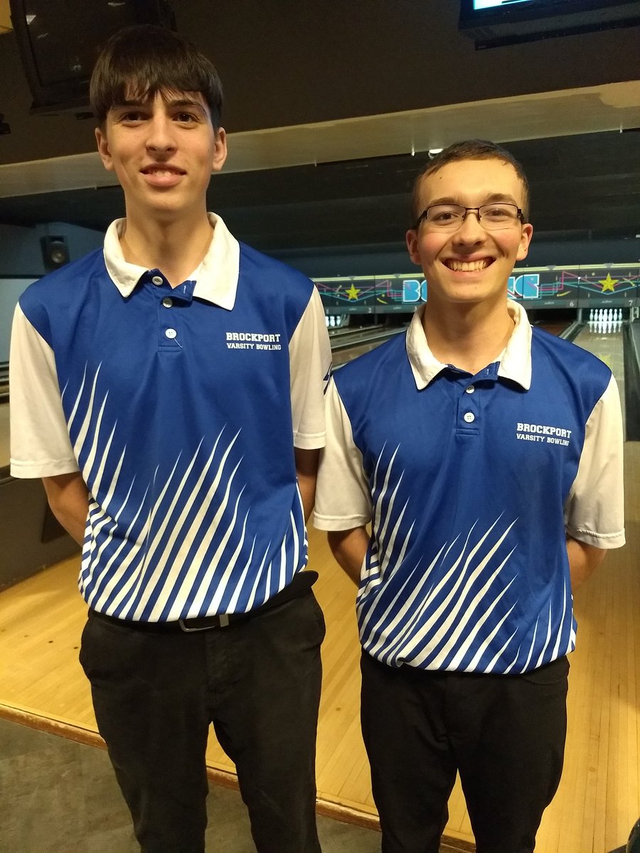 bportbowling's tweet photo. It may be cold outside but the action is heating up inside Spencerport Bowl. Kaleb just bowled a 278 and best friend Jayden approves. Can't help but smile about that. Nice job Kaleb!!! https://t.co/YXCN03oL1P