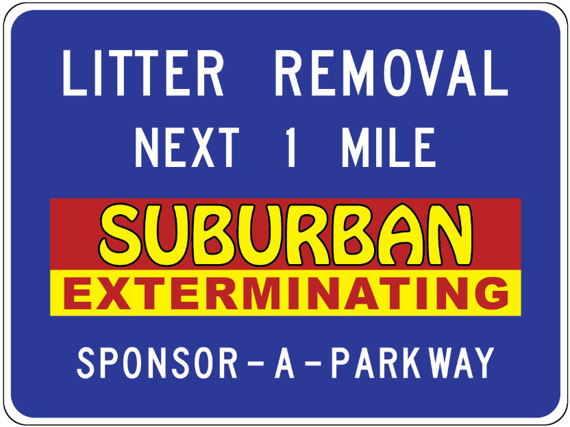 We helping to keep Long Island beautiful as an Adopt a Highway Sponsor!