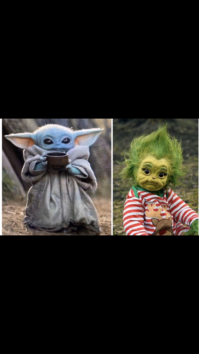 Who would win in a fight?                     RT for Baby Yoda                                  Fav for Baby Grinch