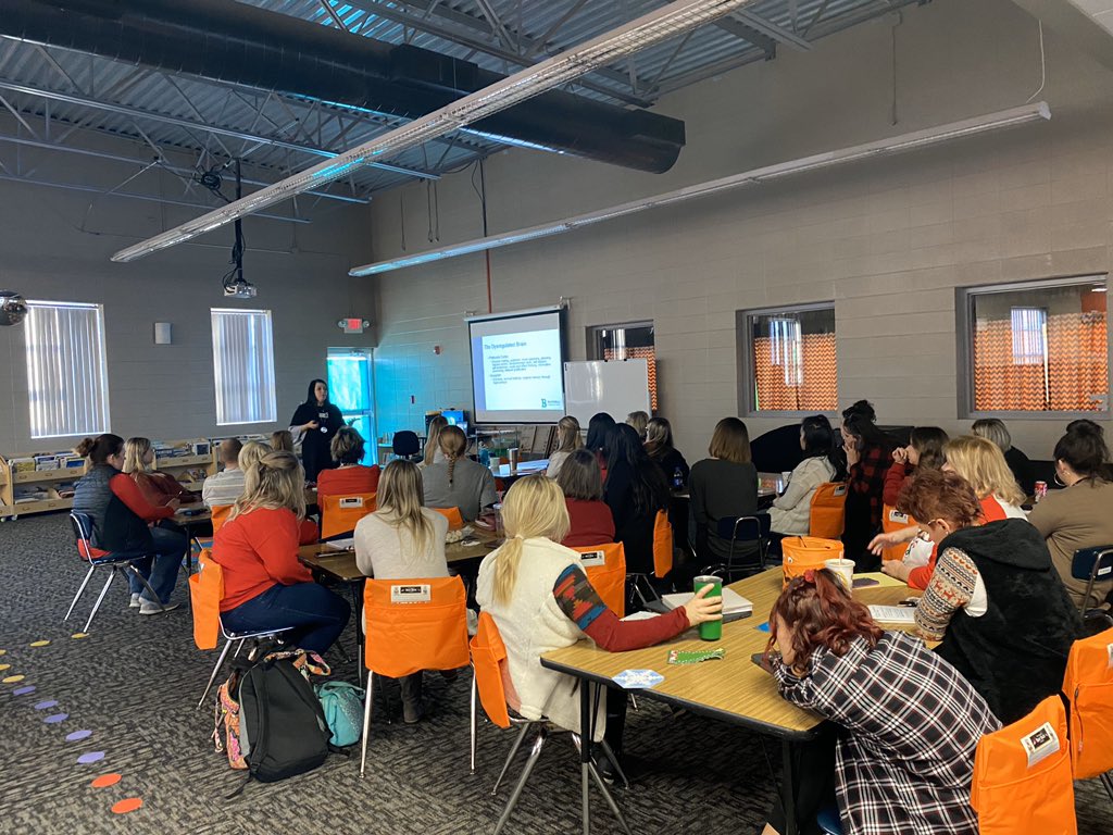 Heytbeth1's tweet photo. Thank you @amyhillBBH for speaking to our staff regarding the mental health of our students! So thankful for your insight! #restoration #regulation #relationship https://t.co/rEOWRfUGNh