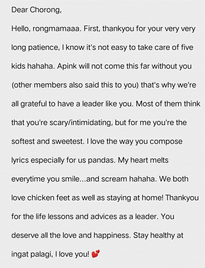 pinkeuaena's tweet photo. @myeonhae #DearApink #DearChorong https://t.co/zEqFqKRRfl