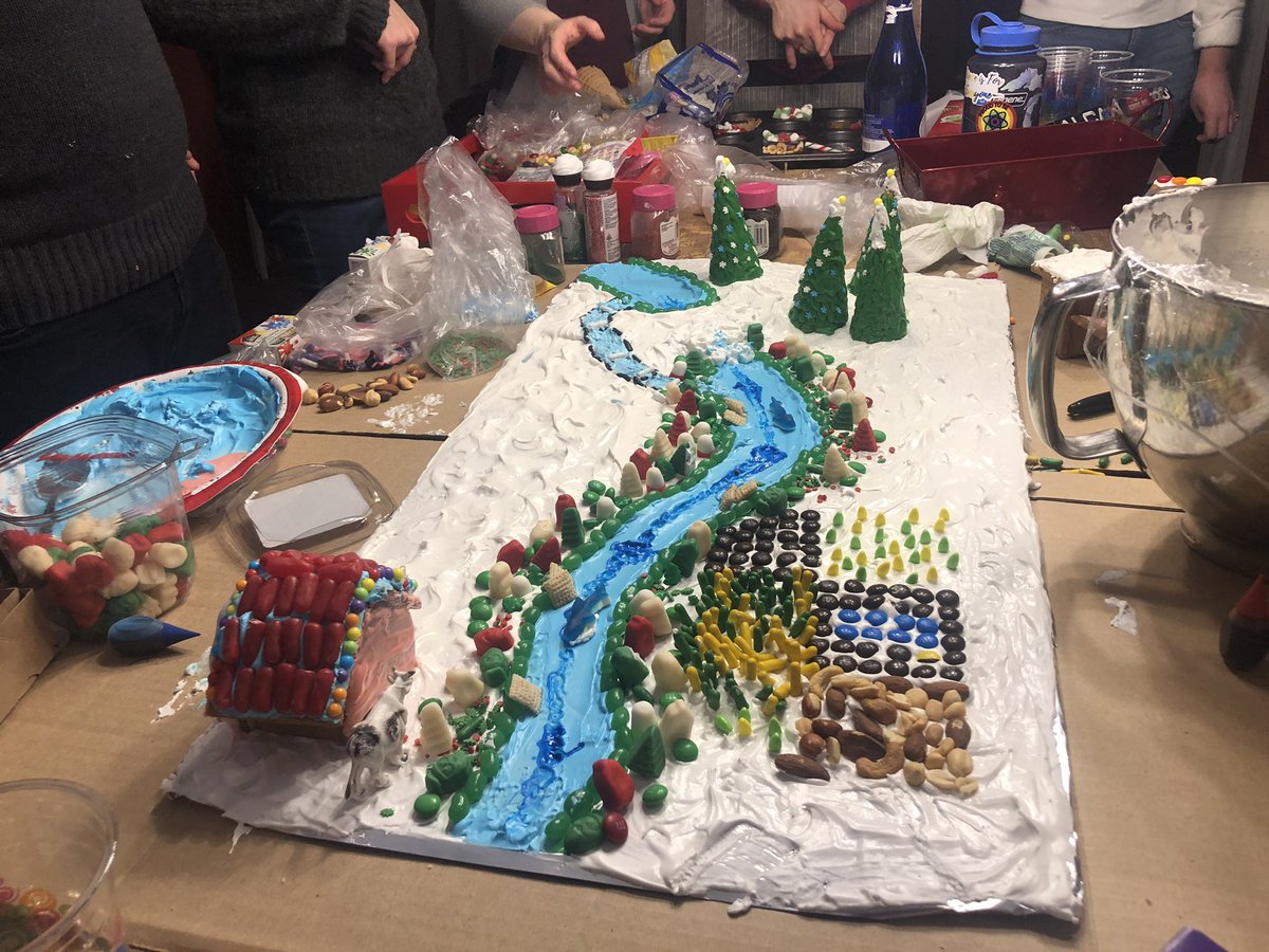 nanditabasu2's tweet image. Gingerbread watershed in action by #basulab