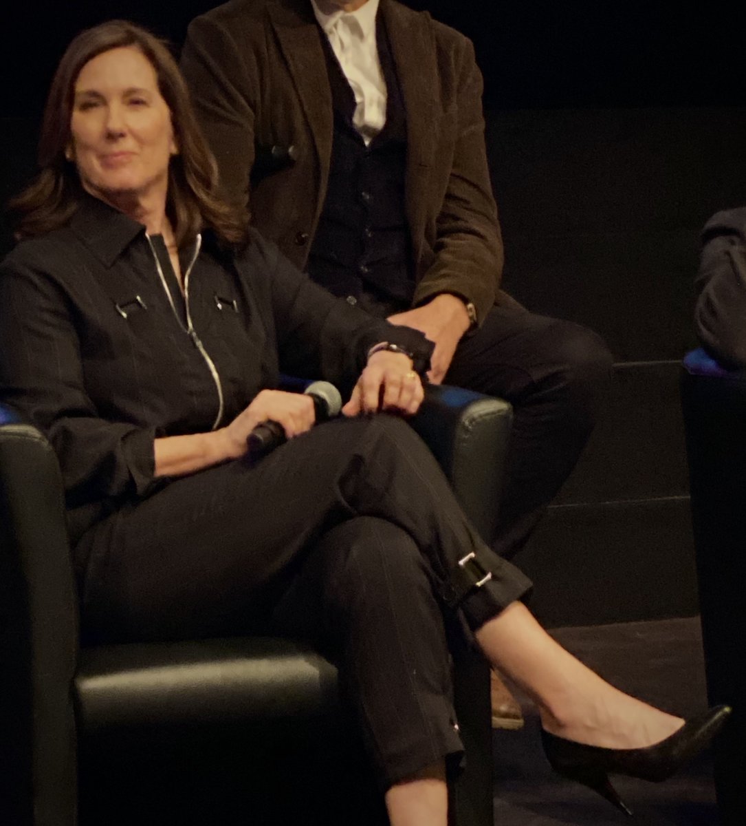 JohnnyFocal's tweet image. Only way to see #RiseofSkyWalker with #DaBoss a great and difficult job she has done guiding this show boat into 2020