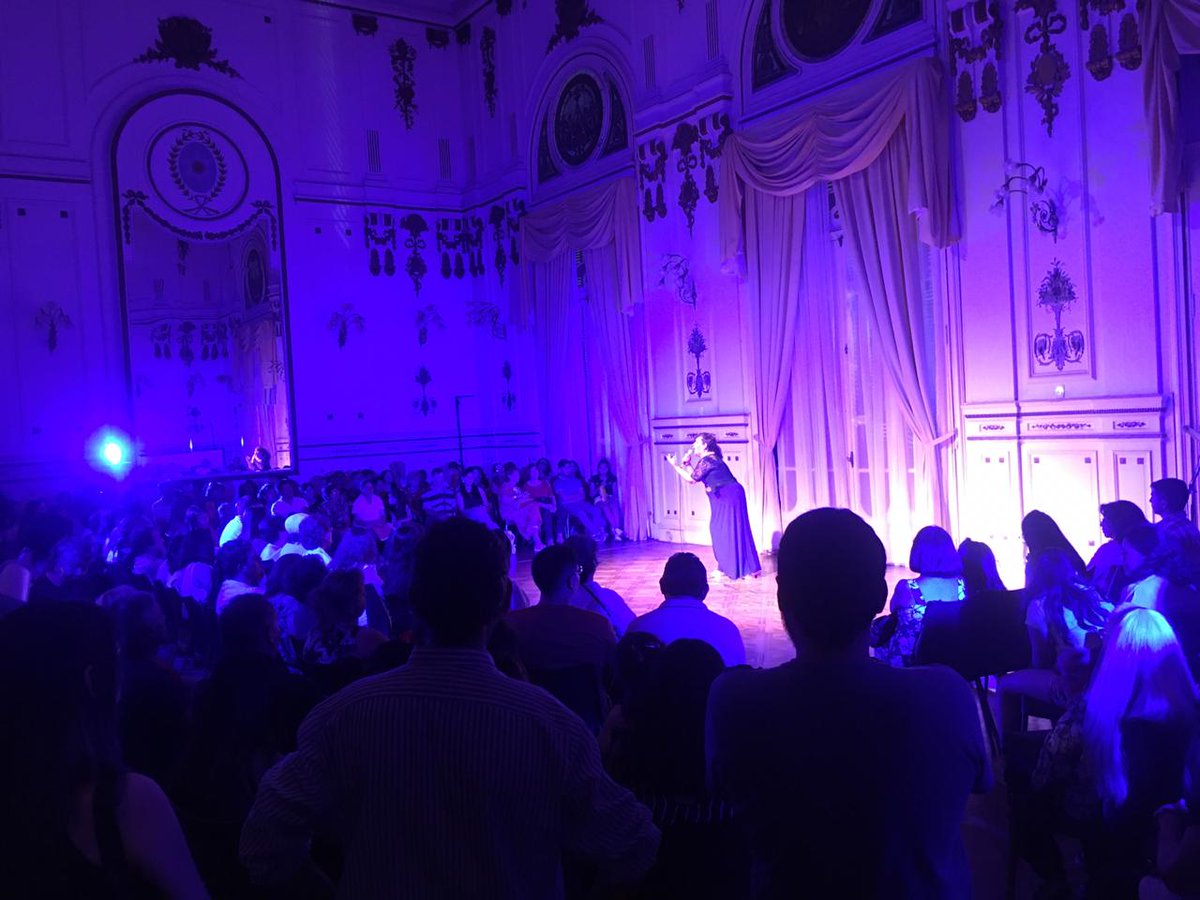 CCAmerica23's tweet photo. Ahora en @CCAmerica23 cierre #TallerFolkloreyTango #Realizarte #BelenJaramillo #Salta https://t.co/pkhymAHFWa