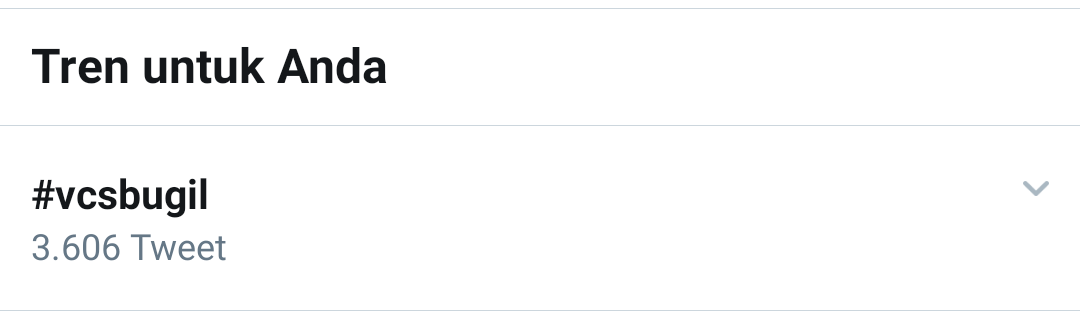 The_Reii7's tweet photo. Anjirr trendingnya bisa kek gni 😂 #vcsbugil https://t.co/qSP0MI9HiE