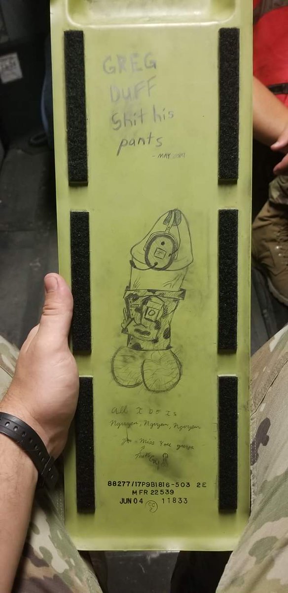 15MinOut_Code3's tweet photo. Some "art" from throughout the fleet. You'll find it everywhere. Yeah, this is completely normal behaviour, wouldn't you say so @cmsaf18? https://t.co/wbiWMLMq86