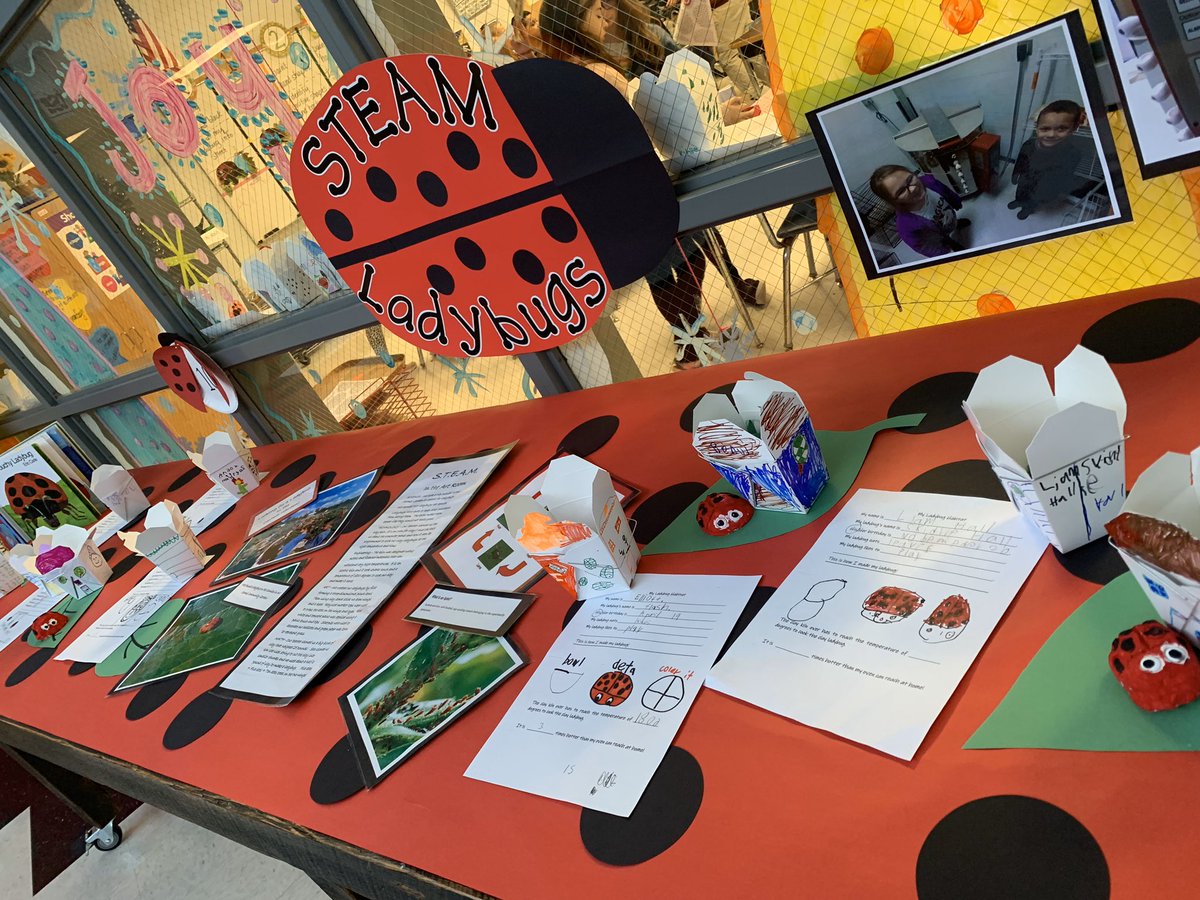 CarmelElem's tweet photo. Carmel students and faculty showed off all their amazing work during our STEAM walk this week. Great job Colts! #coltsinaction #steam https://t.co/d3wwUTj7Vz