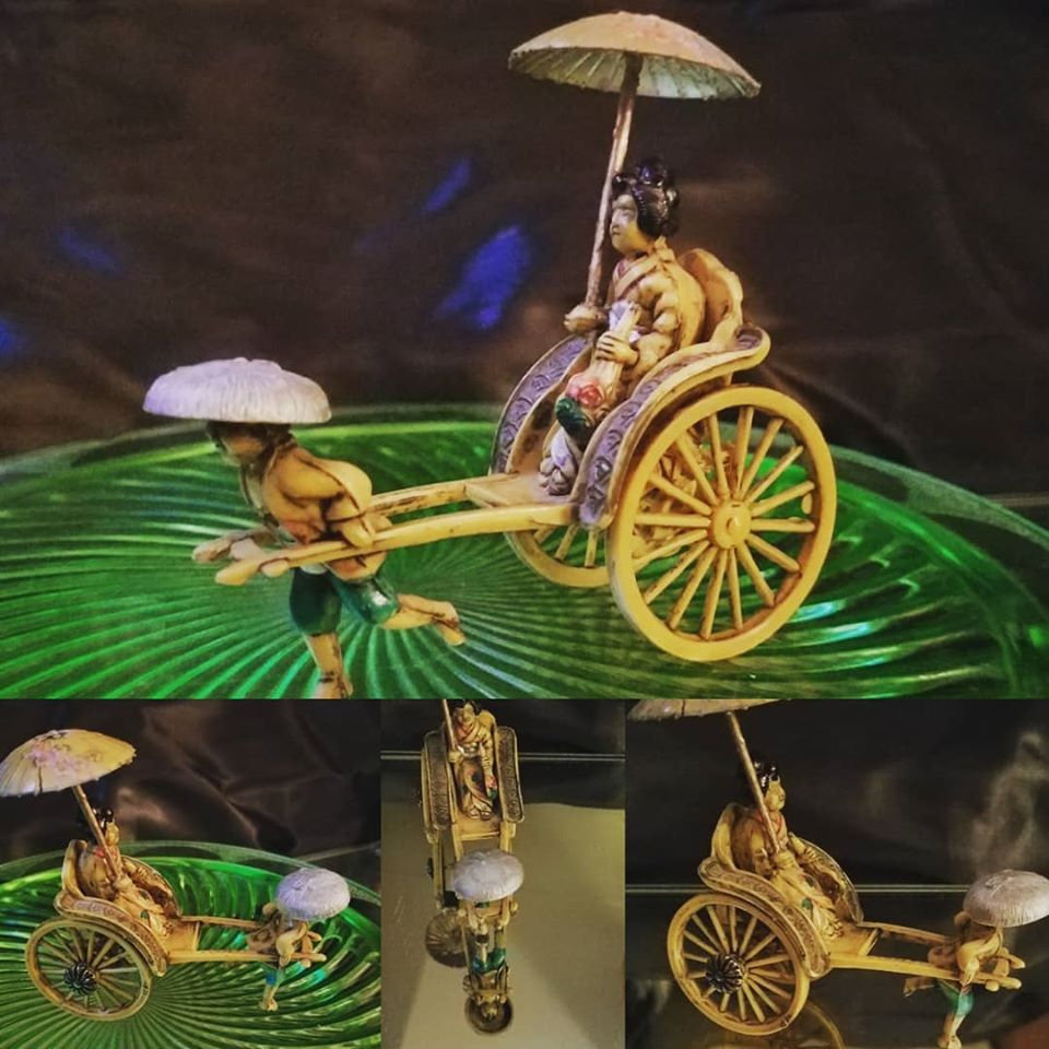 DWedgeCreations's tweet photo. #etsy shop:Vintage Japanese Celluloid Figurines Woman on Rickshaw,Holding a Parasol, Rickshaw pulled by Man,Movable wheels https://t.co/RZcyp8R3Y7 #antique #rickshaw #parasol #japanesecelluloid #celluloidfigures #celluloidfigure #celluloid #vintagecelluloid #miniature https://t.co/ZsmZGEr87r
