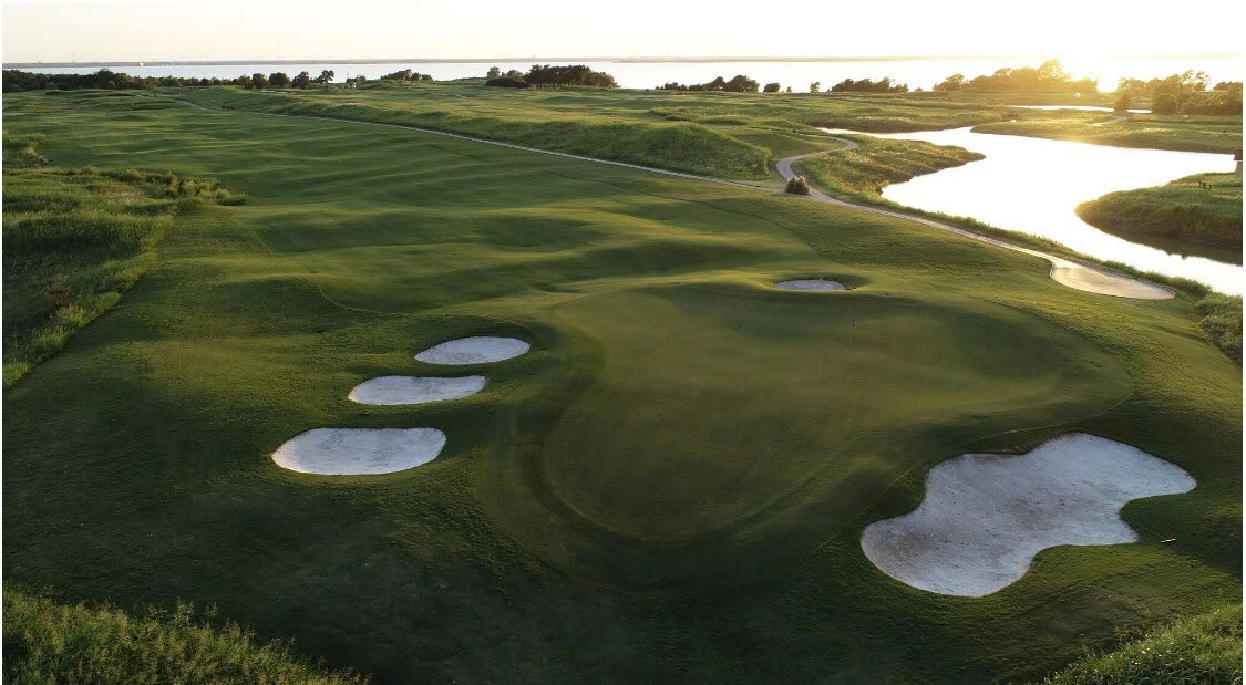 Can you guess which famous championship hole this is designed after?? Check back tomorrow for the answer! #TributeThursday