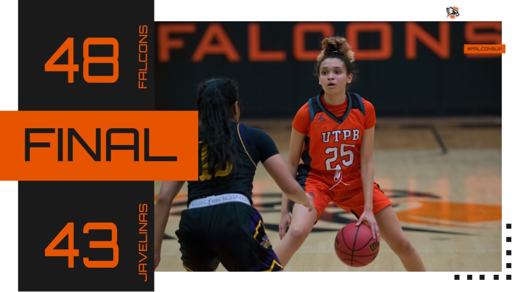 Falcons hang on for the win! <a href="/UTPB_WBB/">UTPB WBB</a> is now 3-1 in LSC play!