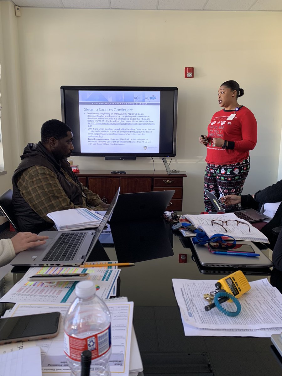 TJCotter's tweet photo. This afternoon, the Instructional Leadership Team analyzed DLA data & discussed steps to success for the Spring semester. #BringingBackExcellence https://t.co/VTul2e2uI6