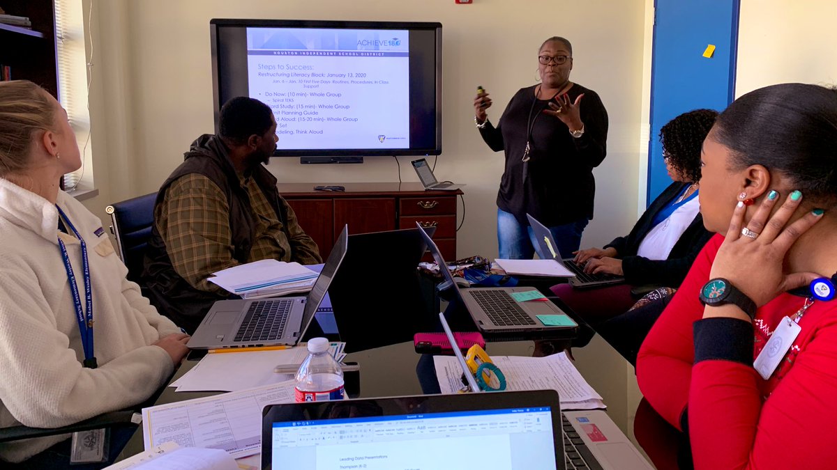 TJCotter's tweet photo. This afternoon, the Instructional Leadership Team analyzed DLA data & discussed steps to success for the Spring semester. #BringingBackExcellence https://t.co/VTul2e2uI6