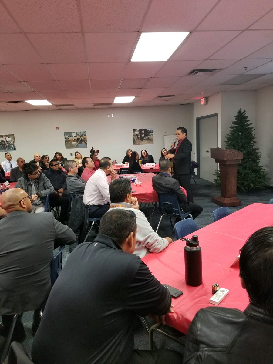 We had the great pleasure of having our great superintendent @JEspinoza_SISD at our end of year department meeting, so many stories shared. #TeamSISD