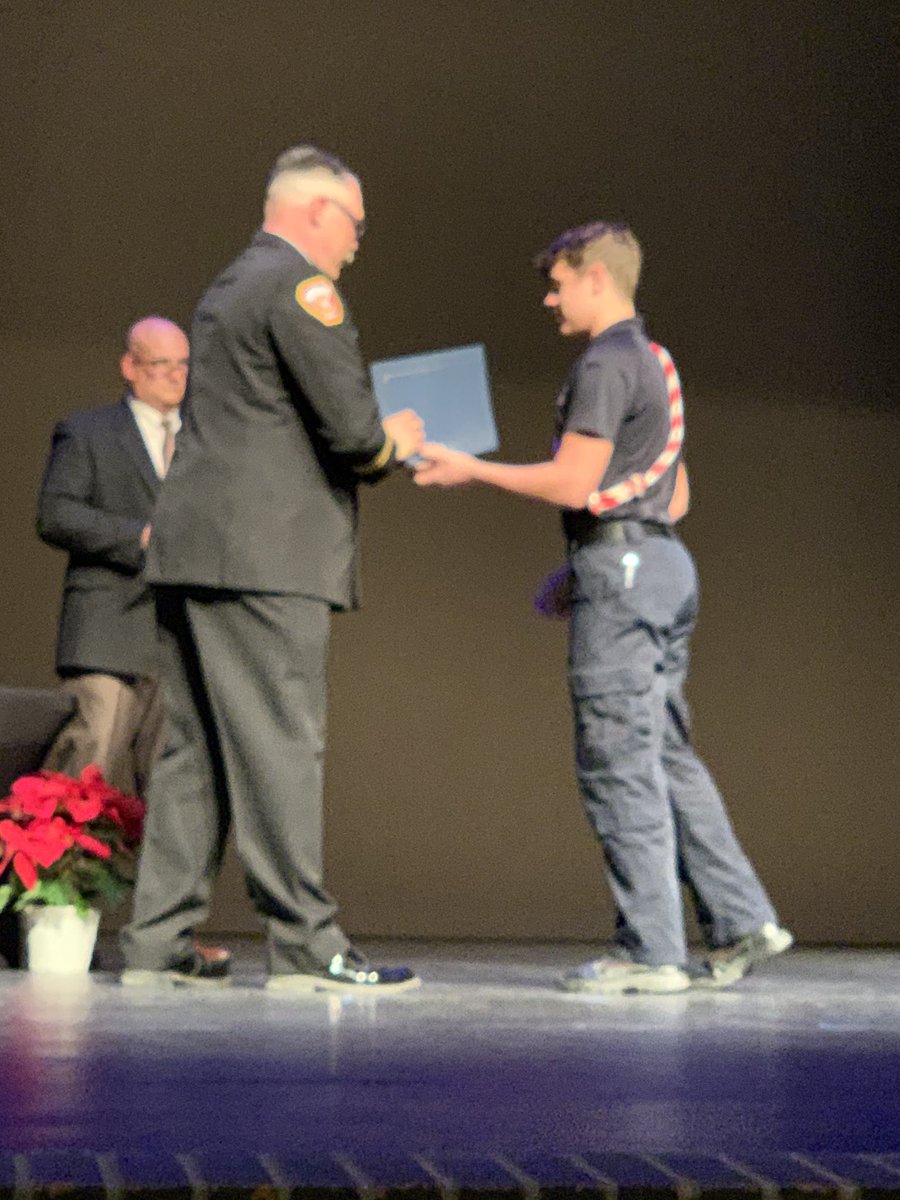 I’m so very proud of our Fire Academy students graduating tonight!  Love these kids!