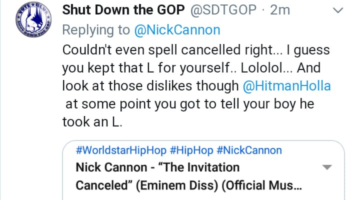 SDTGOP's tweet photo. @NoLifeShaq LOLOLOLOL https://t.co/P6EAmgmyxe