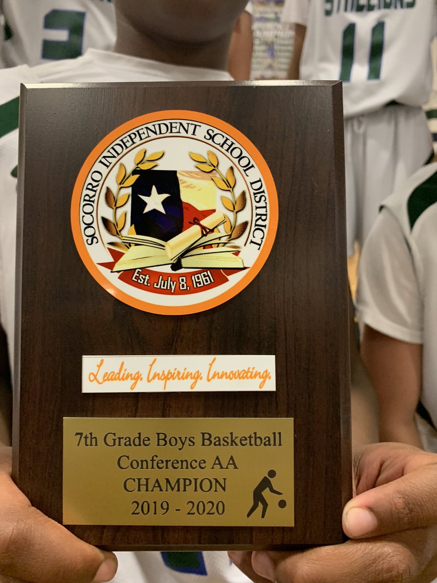 WDSlider_MS's tweet photo. Congratulations to our 7th grade Stallions, they are our Conference AA Champions!! #StallionsLeadTheWay #TeamSISD https://t.co/yrt2Hxh4VD