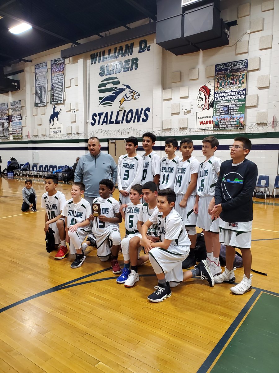 mmendo29's tweet photo. #StallionsLeadTheWay 7th grade basketball champions. Great job! https://t.co/iNGlz8Kdol