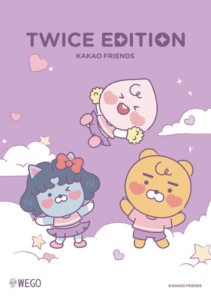 WEGO_press's tweet photo. 📣本日12/20よりKAKAO FRIENDS 
TWICE EDITIONアイテムのラインナップが追加されます😍

さらに❣️取り扱い店舗も3店舗追加です🎉
是非店頭でチェックしてみてください🙇‍♀️💕

詳細はこちら💁‍♀️ https://t.co/Nvi3b0L3It

#WEGO #KAKAOFRIENDS https://t.co/FRpO7jlApO