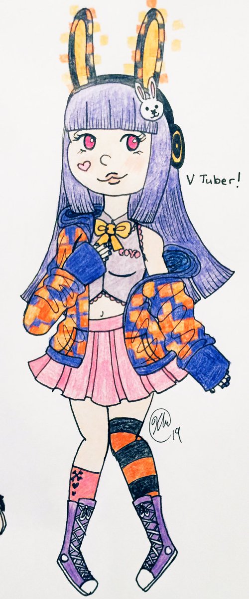 ridermatsu's tweet photo. My fursona but as a Taguel (Fire Emblem Awakening) and a Virtual Youtuber! 

#taguel #fireemblemawakening #vtuber #virtualyoutuber #traditionalart #illustration #doodles #fursona https://t.co/M1E5lhjVge