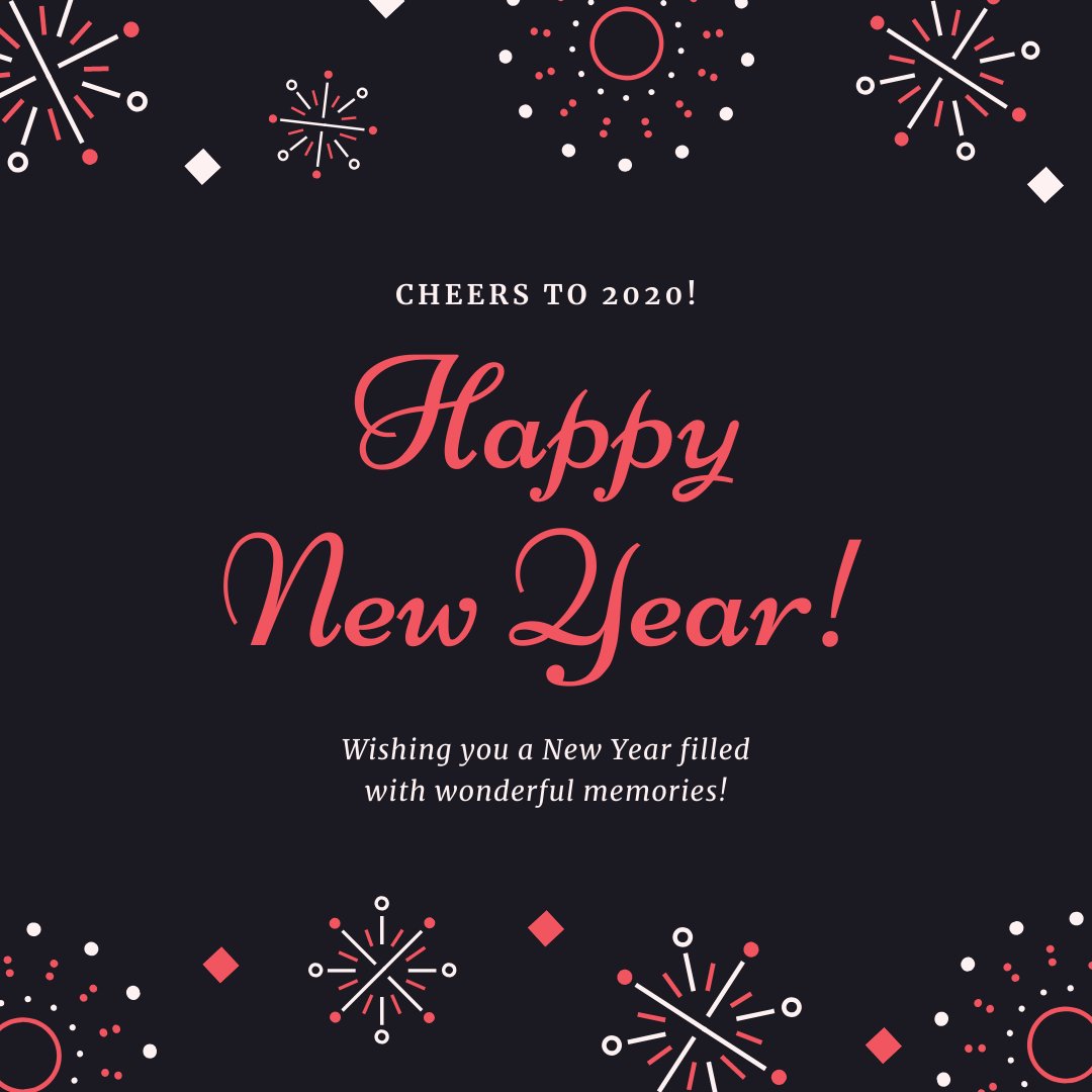 GauzeHealth's tweet photo. Happy New Year! We wish you and your family a wonderful year!

#Gauze #happynewyear2020 https://t.co/JcwwMNn6ks