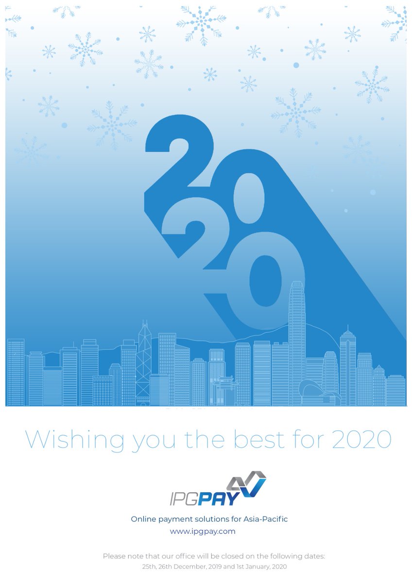 IPGPAY's tweet photo. ❄️ Season’s Greeting’s from the IPGPAY team ❄️ https://t.co/90l5tv8TkE