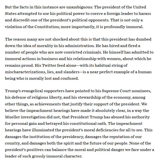Rsyv8071's tweet photo. #LetHistoryRemember #ChristianityToday calls for #TrumpRemoval
@POTUS @realDonaldTrump #TrumpLibrary
@WhiteHouse @GOP @SenateGOP @HouseGOP
#ImpeachedForever #TrumpImpeached
#RemoveTrump
TY @CTmagazine for FINALLY bring #Truth & #Respect to #Christians, again! #ThankYou https://t.co/5Fooy7H8PG