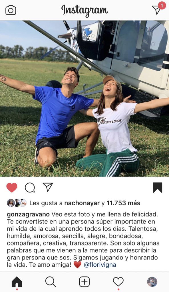 Cepitaaaaa's tweet photo. Q lindas palabras la de Gonza a Flor! 💛 @flor_vigna @GonzaGravano https://t.co/JR8Uhqdrxm