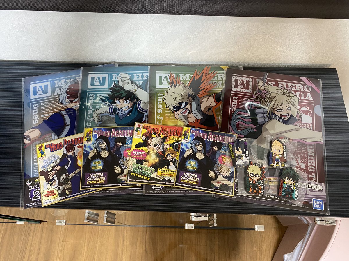 ヒロアカ一番くじグッズ感想 Fighting Heroes Feat One S Justiceでみんな何が当たったんだ 僕のヒーローアカデミア フィギュア 色紙 クリアファイル ラバーチャイム 19 評価 電書速報 電子書籍速報