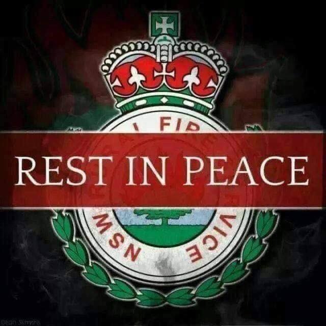 A very tough night on the fire ground in Buxton. Rest In Peace gents.