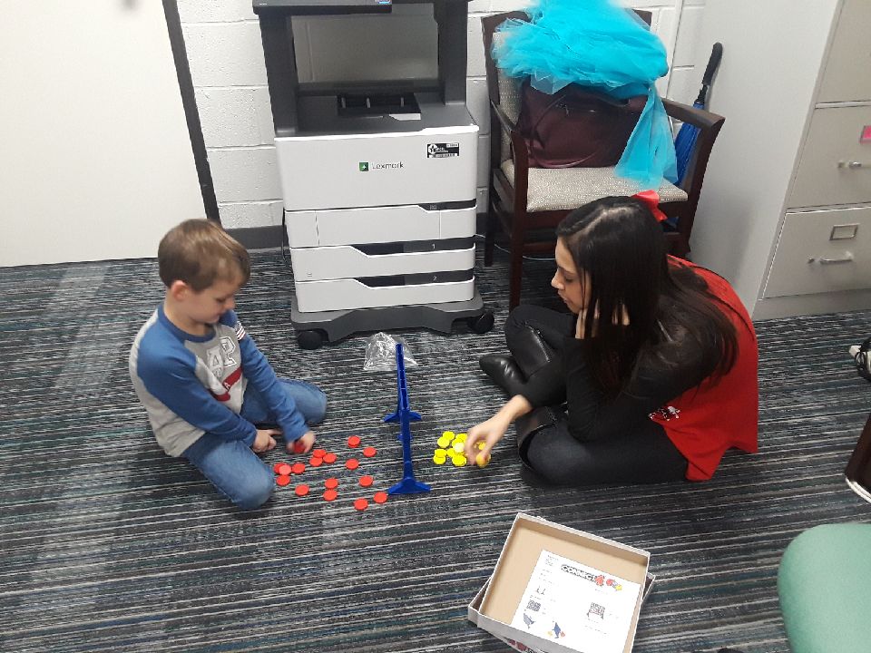 KaylaKMouton's tweet photo. Promoting good attendance earned some of my friends games with staff! We had a blast today bonding #LeopardsShine #liederleopardsarebettertogether https://t.co/nlU9I5Tfw9
