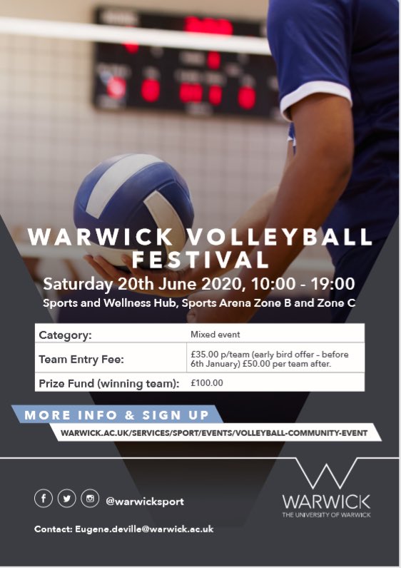 Warwick Volleyball Festival - Mixed event