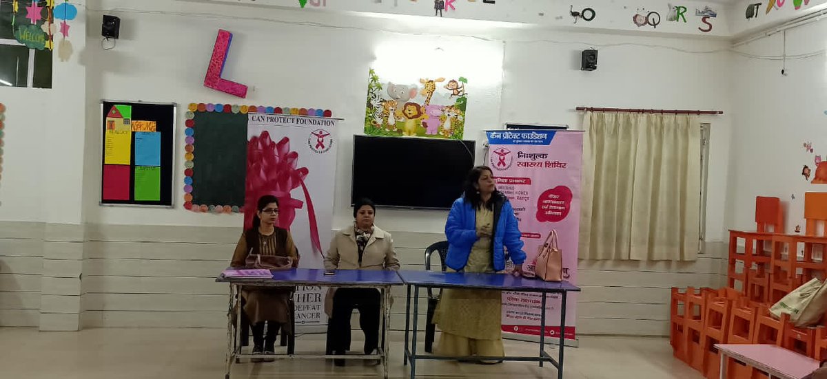 canprotectindia's tweet photo. Free breast and #cervicalcancer #awareness camp organised on 19 dec 2019 at hill foundation school #Dehradun by can protect foundation, 38 #women got free breast examination and learned how to do #breastselfexam Educational leaflet distributed. 
#breastcancerawareness https://t.co/FjODMVhGbU