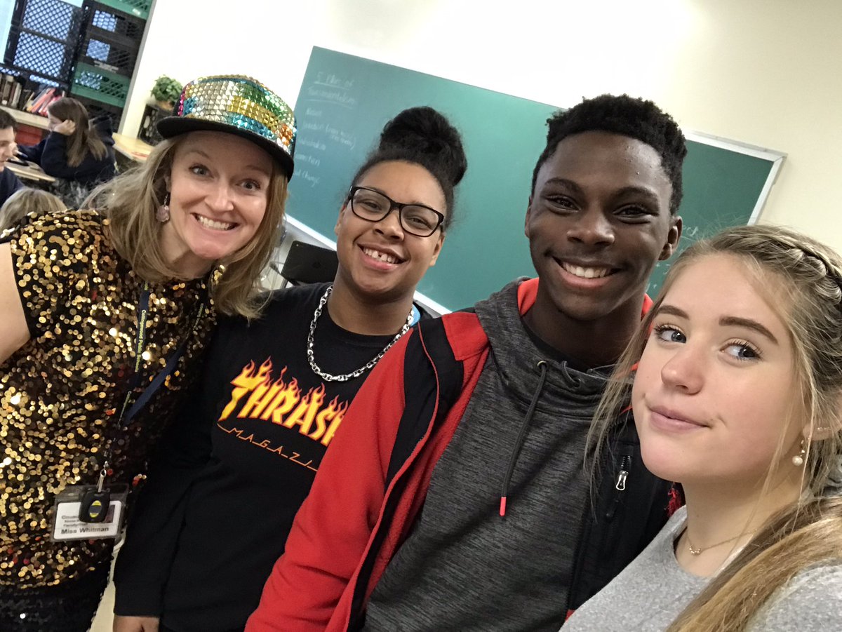 #chsgr8ful #chs12 for the senior leaders and fun spirited teachers like mrs Whitman