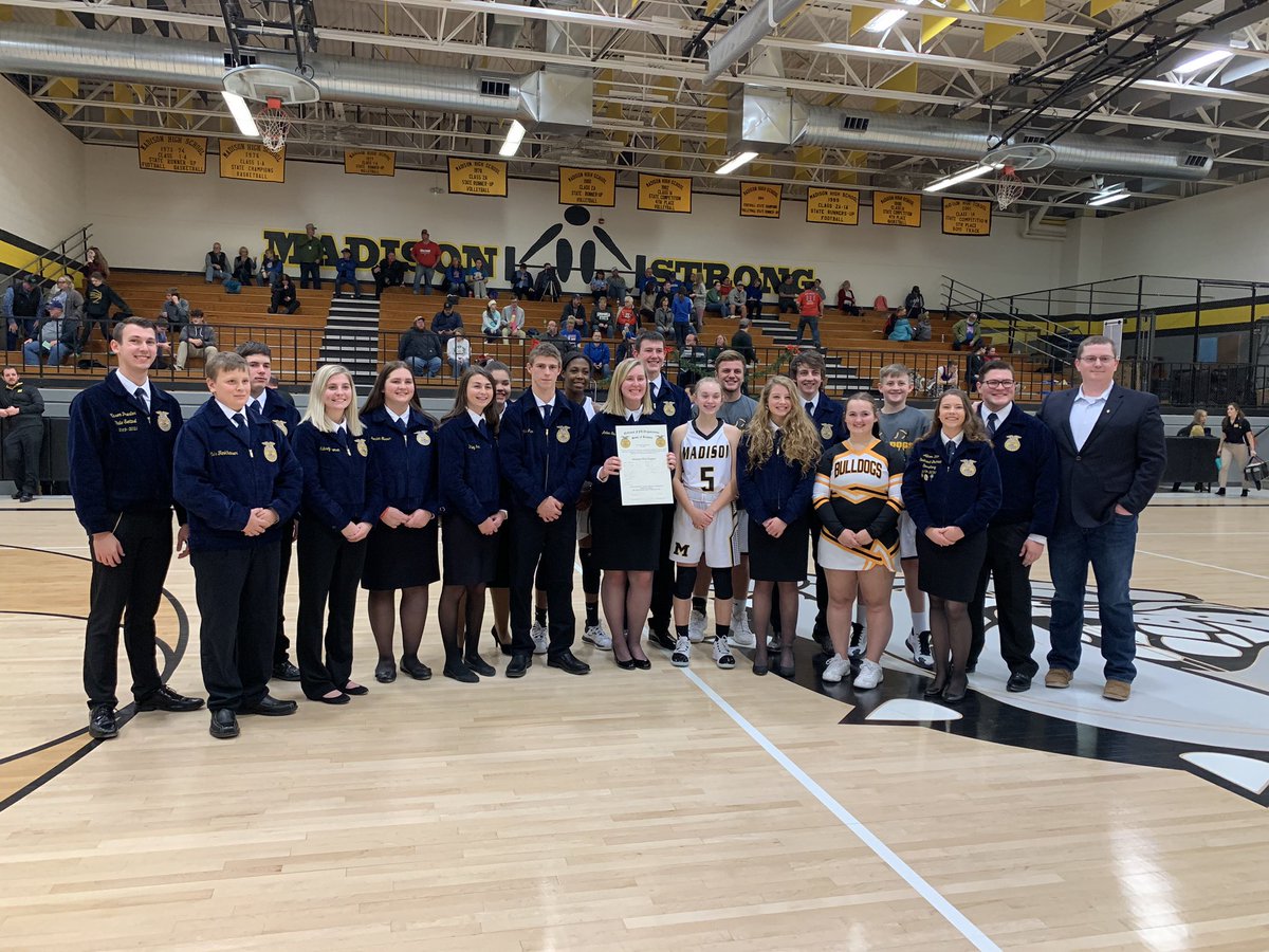 Madison FFA officially signed their charter!