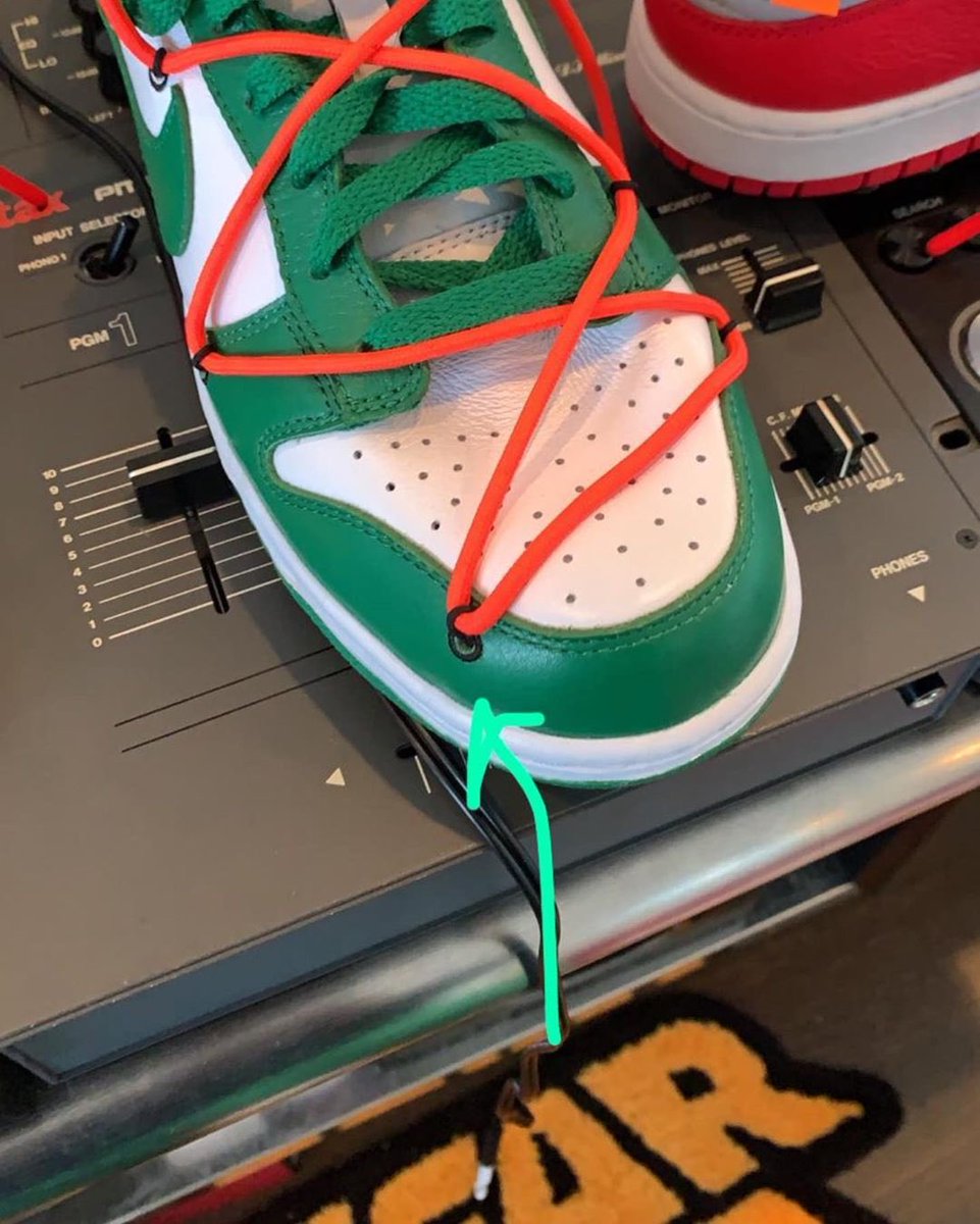 fake off white dunk