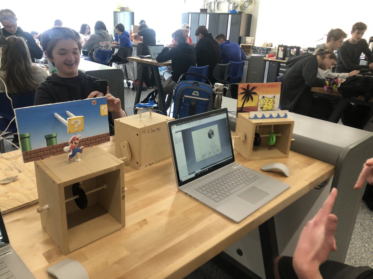 STEM2UYP's tweet photo. @LutheranCougars STEM Lab is living up to all expectations to support massive hands-on learning with world-class technology and shop resources! #SoBlessed https://t.co/3Rt4MkJWUR