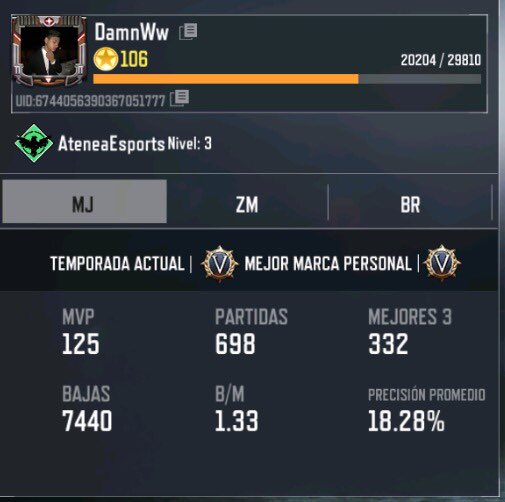 Damian2Edu's tweet photo. Estamos buscando equipo competitivo que participe en ligas o torneos, si nos pueden ayudar dando rt, gracias 
#CoDMobile https://t.co/erm7YBp9j2