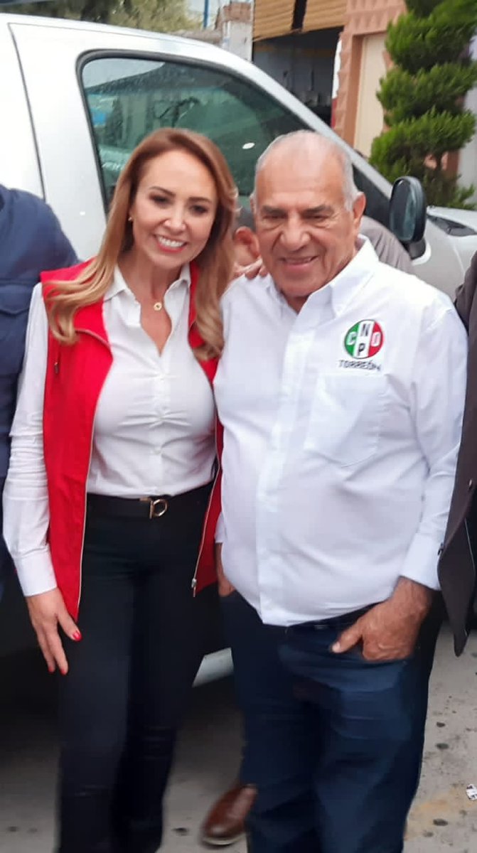 Con nuestra Dirigente Nacional de CNOP, Cristina Ruiz