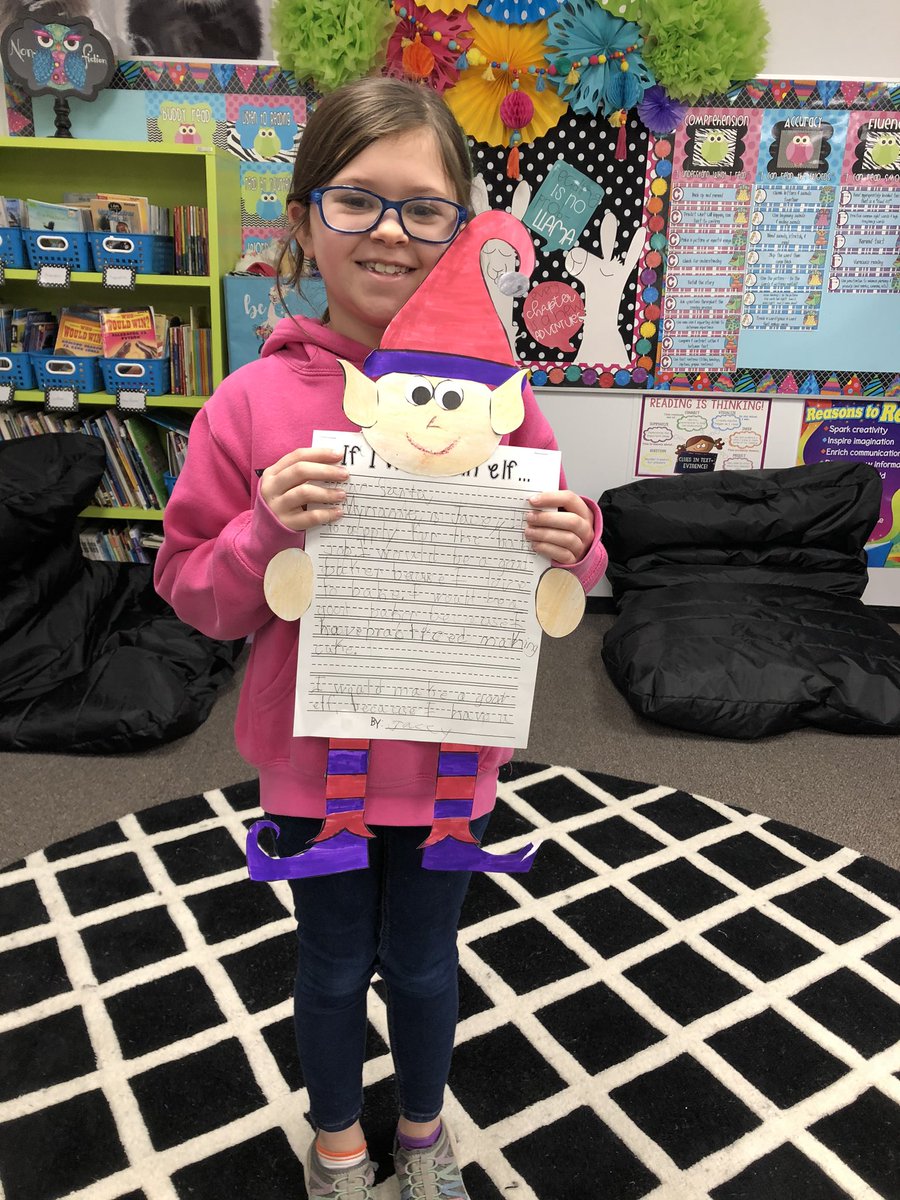 KaiserAudra's tweet photo. Have you ever wanted to work as an elf in Santa’s workshop? We do! We filled out job applications, organized our thoughts with graphic organizers, and wrote persuasive letters to Santa, hoping to get a job in his bakery, gift wrapping, or toy making departments.🎄 https://t.co/Zr7lAJdIKg