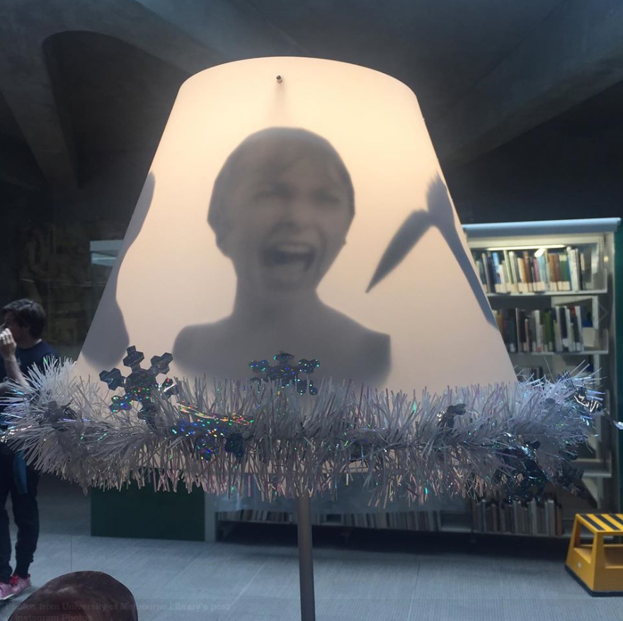 unilibrary's tweet photo. And the #unilibrary #ChristmasCup Ultimate Decorating Champions are ...
๐#ABPLibrary๐
Architecture, Building & Planning's #Hitchcock inspired festivities won the day, delighting & terrifying visitors in equal measure. #AaaarrrrrgggggghhhhhHolyNight https://t.co/ghoqPV866R