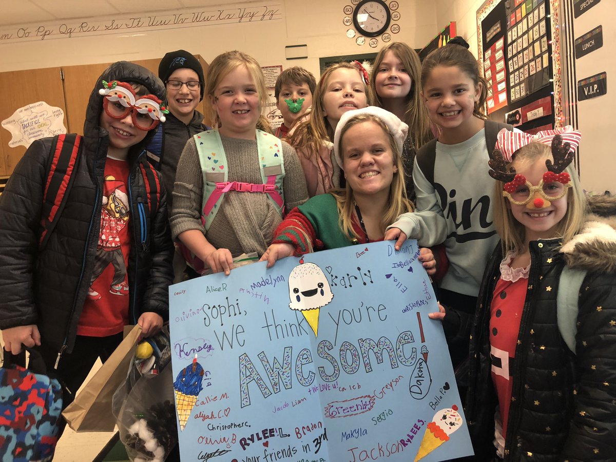 Here’s the scoop <a href="/MaillouxSophie/">Miss Sophie Mailloux</a>... we thing you’re pretty awesome! 🍦Thanks for all you do for our #MLBAllStars! #MilfordSOARS <a href="/TPAMilford/">Milford TPA</a> <a href="/MulberryEagles/">Mulberry Elementary</a>