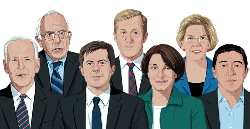 PinkWithSass's tweet image. #DemDebate 🔥🔥🔥🔥🇺🇸
#DemDebateLMU 
#DemocraticDebate 

That #Artwork Tho