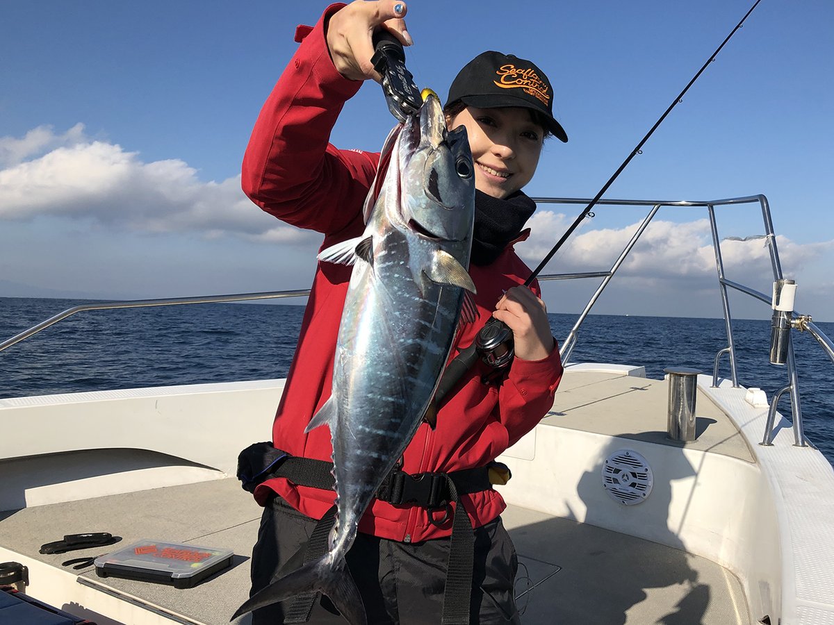 釣りビジョン めでタイを釣りタイ 徳島県 伊島沖 タイラバ に挑戦 関西発 Rashiku派 10 星崎柑那 美波千尋 エミリー 放送は 1月30日木曜21時から 来週木曜21時から 9は ワカサギ釣りに挑戦 どちらもお楽しみに 釣りビジョン 釣り