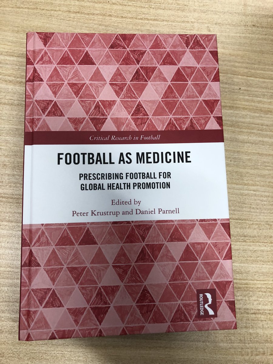 Keith Parry (@sportinaus) on Twitter photo Our chapter on ‘Watching Football as Medicine’ looks great <a href="/j_richo1990/">Jessica Richards</a> <a href="/EmmaSGeorge/">A/Prof Emma George</a> and <a href="/UoWSport/">UoW Department Of Sport, Exercise & Health</a>’s Andy Stevens. Some key insights for practitioners and those working in #stadiums and the #fanexperience. #healthandwellbeing Our chapter on ‘Watching Football as Medicine’ looks great <a href="/j_richo1990/">Jessica Richards</a> <a href="/EmmaSGeorge/">A/Prof Emma George</a> and <a href="/UoWSport/">UoW Department Of Sport, Exercise & Health</a>’s Andy Stevens. Some key insights for practitioners and those working in #stadiums and the #fanexperience. #healthandwellbeing